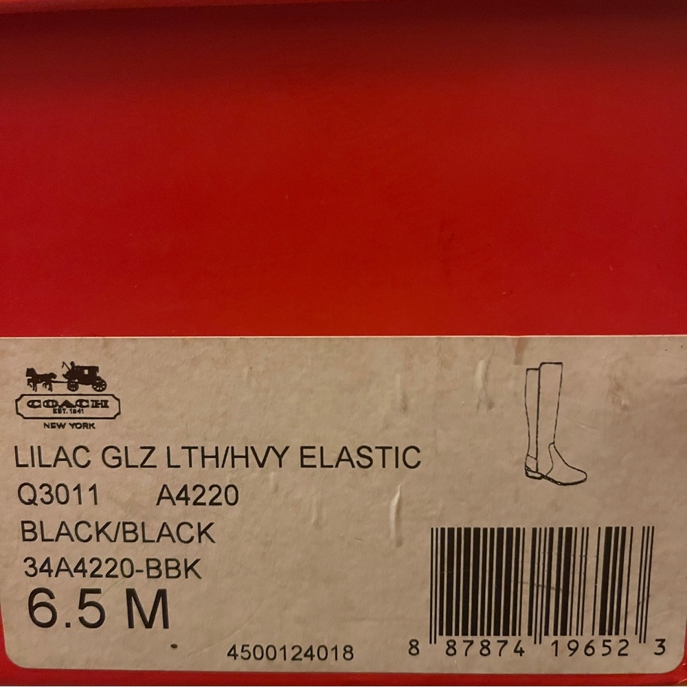 Coach Lilac Stretch Riding Boot - Picture 8 of 8